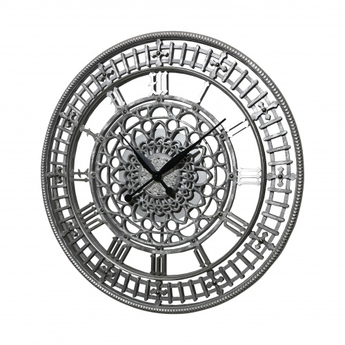 Часы In Shape Tower Silver на VALLES.TOP