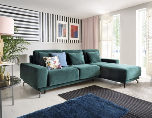Диван-кровать Gala Collezione Veneto угловой в ткани на VALLES.TOP