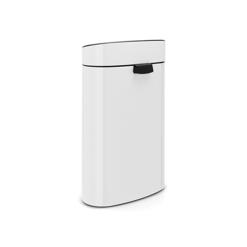 Бак Brabantia Touch Bin New мусорный, белый, 40 л на VALLES.TOP