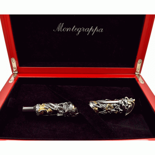 Ручка-роллер Montegrappa Pirates silver на VALLES.TOP