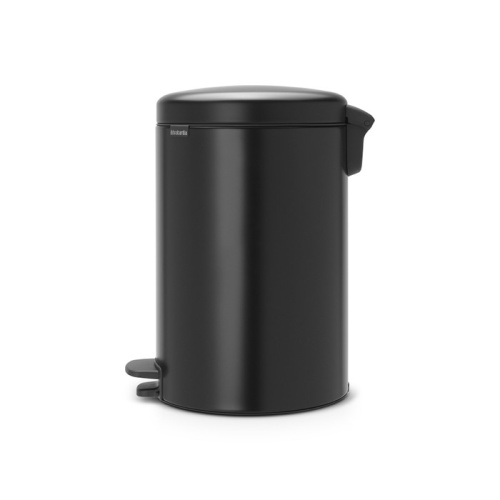 Бак Brabantia newicon мусорный, черный матовый, 20 л на VALLES.TOP