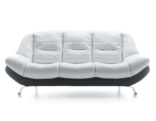 Диван Gala Collezione Mello трехместный, кожаный на VALLES.TOP