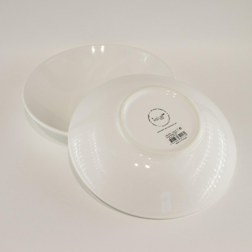 Тарелка Value Ceramic глубокая белая 210 мм на VALLES.TOP