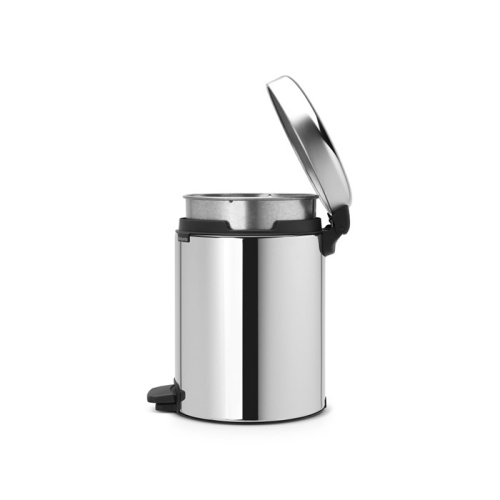 Бак Brabantia newicon мусорный, стальной полированный, с внутренним ведром, 5 л на VALLES.TOP