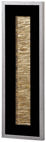 Панно Mart Gallery Переливы 1 с серебряной рамой на VALLES.TOP