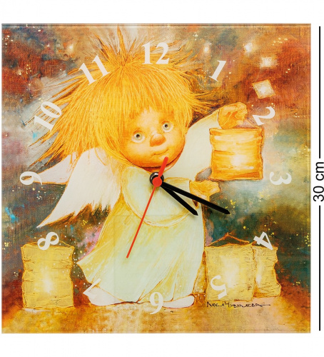 Часы Artangels Ангел, дарящий свет, 30х30 см на VALLES.TOP