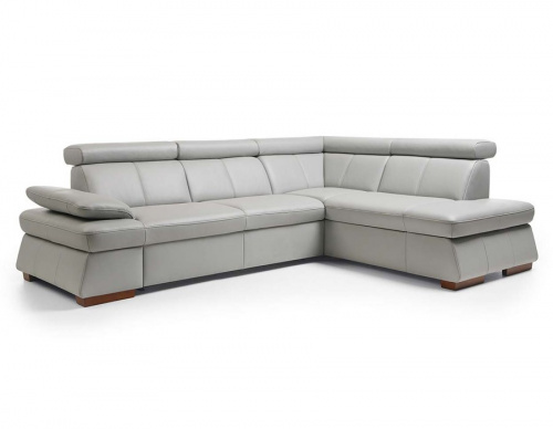 Диван Gala Collezione Malpensa угловой в натуральной коже на VALLES.TOP
