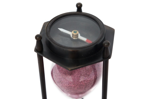 Часы Secret De Maison песочные с компасом на VALLES.TOP