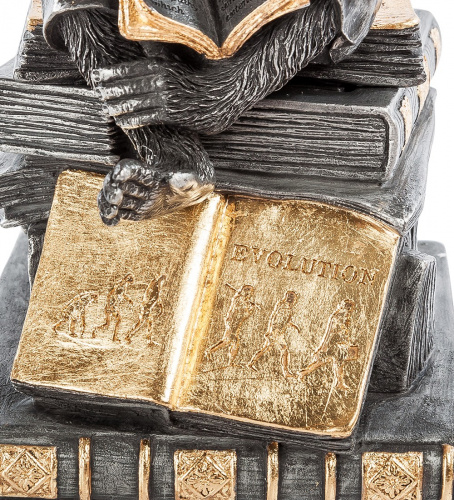 Шкатулка Veronese Обезьяна с черепом WS-100 на VALLES.TOP