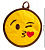 Прихватка Lovely Joy Смайлик Поцелуй на VALLES.TOP