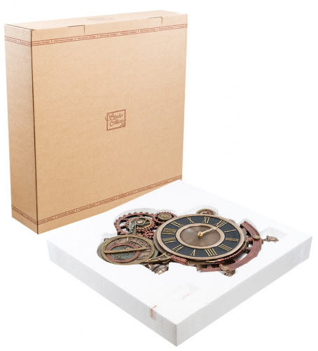 Статуэтка-часы Veronese Астролябия в стиле стимпанк на VALLES.TOP