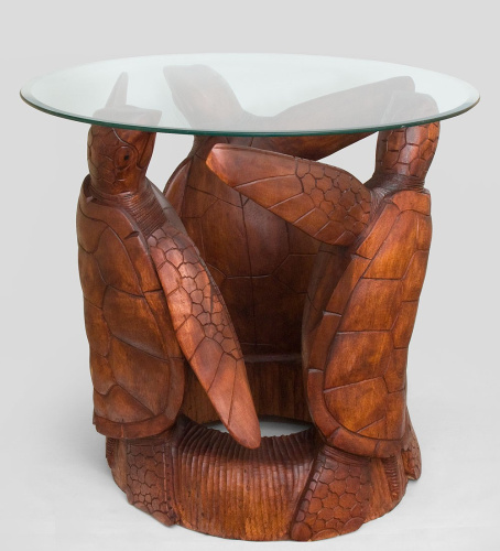 15-049 Стол Decor & Gift "Три черепахи" 80 см суар на VALLES.TOP