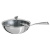 Вок CRISTEL Casteline fixed handle с ручкой, с выпуклой стеклянной крышкой, диаметр 24 см, 2,7 л на VALLES.TOP
