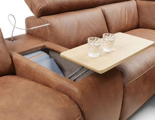 Диван Gala Collezione Calpe модульный в коже на VALLES.TOP