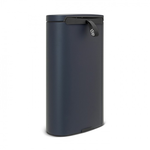 Бак Brabantia FlatBack+ мусорный, минерально-синий, 30 л на VALLES.TOP