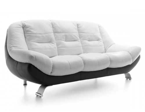 Диван Gala Collezione Mello трехместный, кожаный на VALLES.TOP