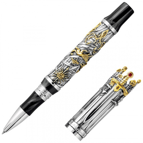 Ручка-роллер Montegrappa Game of thrones Iron throne silver на VALLES.TOP