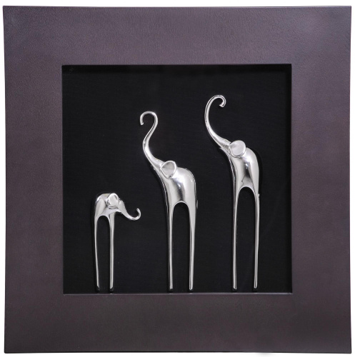 Панно Mart Gallery Три слона венге на VALLES.TOP