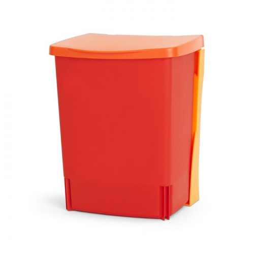Бак Brabantia мусорный, встраиваемый, красный, 10 л на VALLES.TOP