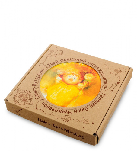 ANG- 04 Магнит "Ангел крепкого здоровья" 10х10 на VALLES.TOP