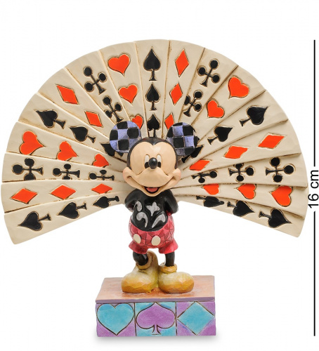 Фигурка Disney Traditions Микки Маус картежник (Все козыри на руках) на VALLES.TOP