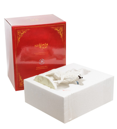 Статуэтка Veronese Девушка и волки - зимние стражи WS-264 на VALLES.TOP