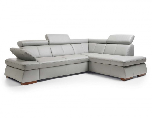 Диван Gala Collezione Malpensa угловой в натуральной коже на VALLES.TOP
