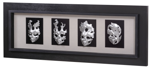 Панно Mart Gallery 4 маски на VALLES.TOP