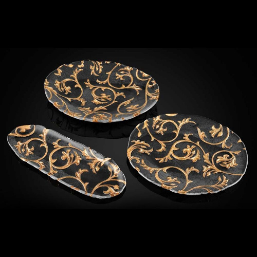 Блюдо IVV Bisanzio овальное, 43х16 см на VALLES.TOP