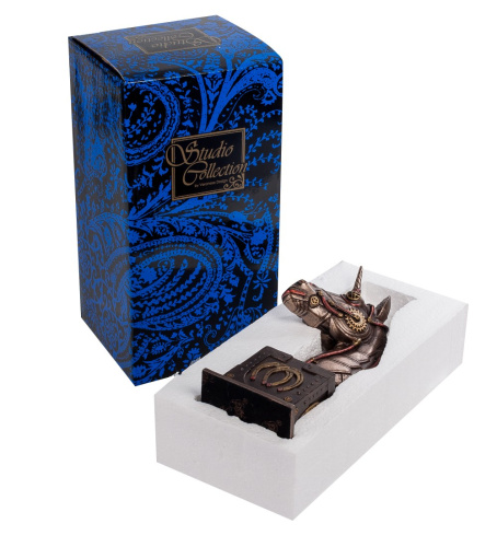 Статуэтка Veronese Единорог в стиле стимпанк на VALLES.TOP