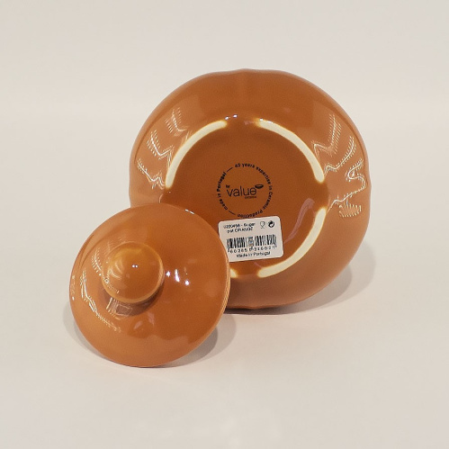 Сахарница Value Ceramic терракотовая 450 мл на VALLES.TOP