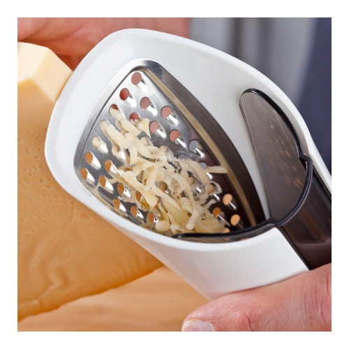 Терка TOMORROW'S KITCHEN для сыра белая на VALLES.TOP