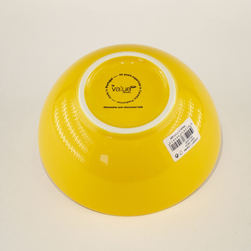 Салатник Value Ceramic желтый 140 мм на VALLES.TOP
