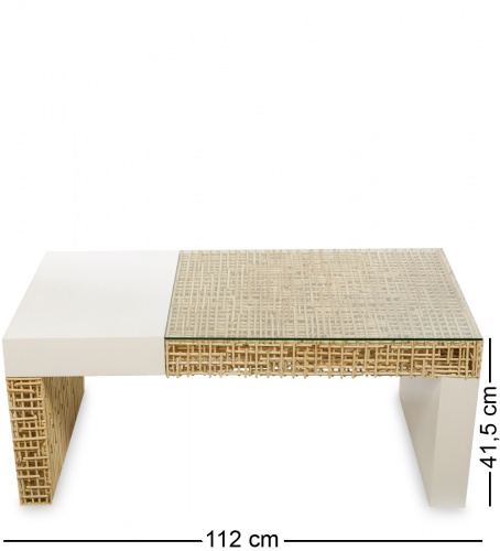 FINALI- 75 Стол кофейный "Переплетение" на VALLES.TOP