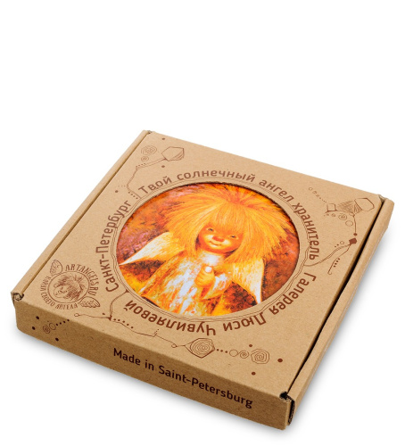 ANG- 02 Магнит "Ангел дарящий тепло" 10х10 на VALLES.TOP