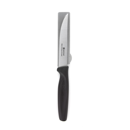 Нож Wüsthof Sharp Fresh Colourful для стейка, черная рукоятка, 10 см на VALLES.TOP