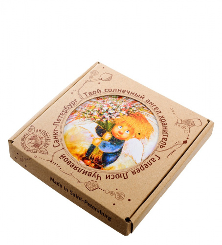 ANG-301 Магнит "Подарю тебе счастье" 10х10 на VALLES.TOP