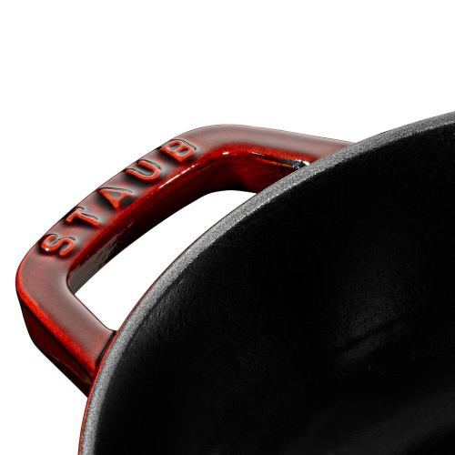 Сотейник STAUB с крышкой, диаметр 28 см на VALLES.TOP