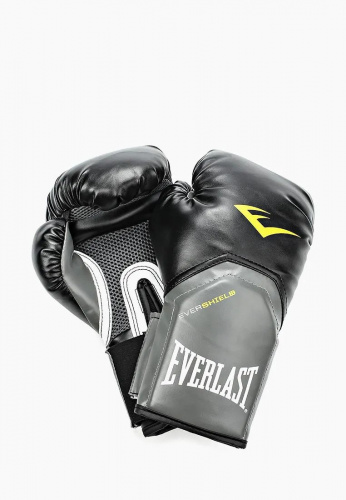 Перчатки Everlast Pro Style Elite боксерские, черные на VALLES.TOP