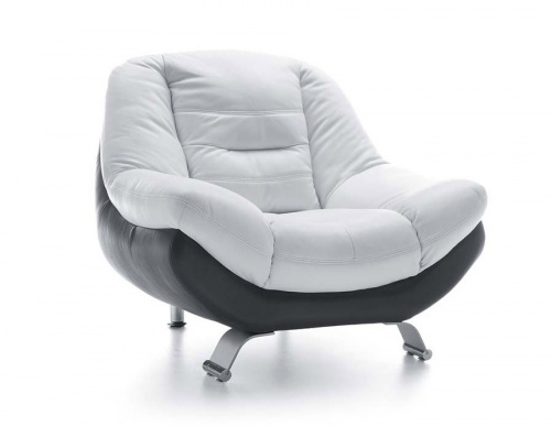 Кресло Gala Collezione Mello в натуральной коже на VALLES.TOP