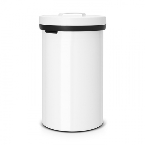 Бак Brabantia Big Bin мусорный, белый, 60 л на VALLES.TOP