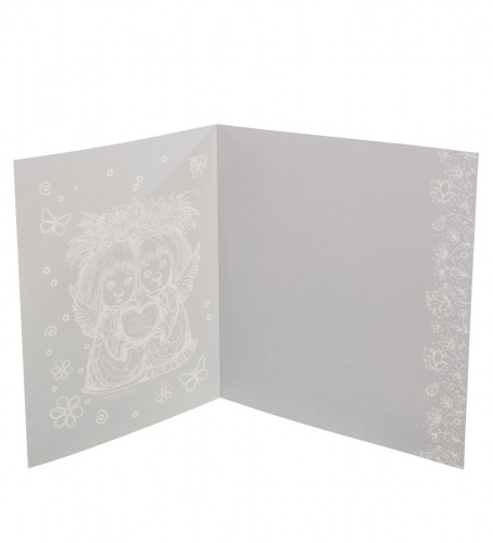 ANG-282 Открытка "Ангелы крепкой семьи" 15х17 на VALLES.TOP