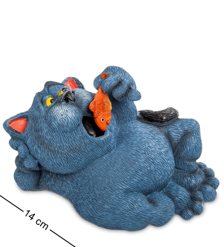 Фигурка The Comical World of Stratford Кот синий RV-454 на VALLES.TOP