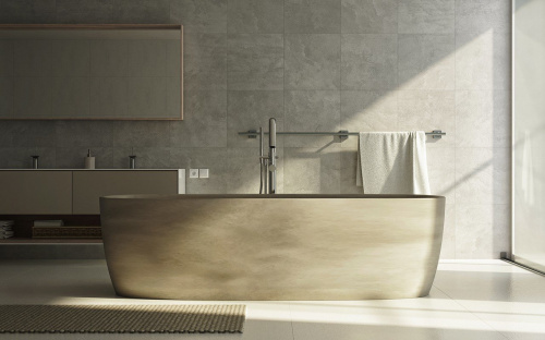 Ванна Viva Lusso Coletta Sandstone каменная, отдельностоящая, песочная на VALLES.TOP