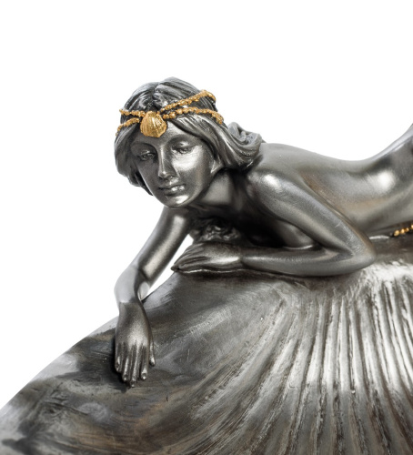 Ваза Veronese Ракушка с русалкой WS-43 на VALLES.TOP