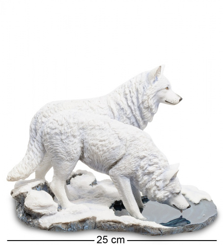 Статуэтка Veronese Пара волков WS-847 на VALLES.TOP