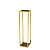 Колонна Eichholtz Odeon S золотая на VALLES.TOP