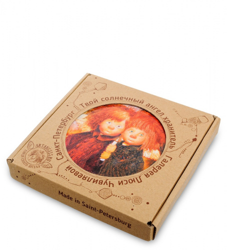 ANG- 17 Магнит "Ангелы домашнего очага" 10х10 на VALLES.TOP