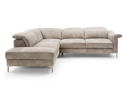 Диван Gala Collezione Fava угловой в коже на VALLES.TOP