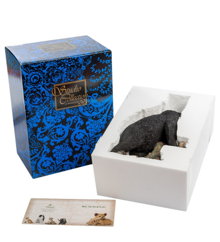 Статуэтка Veronese Бурый медведь WS-707 на VALLES.TOP